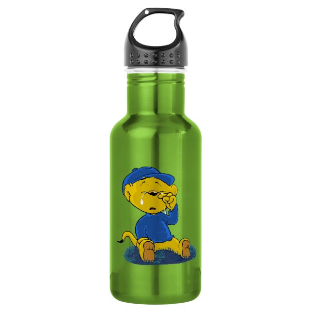 Ferald Crying Stainless Steel Water Bottle (Front)