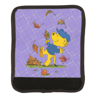 Ferald Dancing Amongst The Autumn Leaves Luggage Handle Wrap