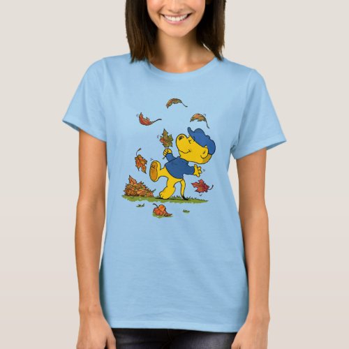 Ferald Dancing Amongst The Autumn Leaves T_Shirt