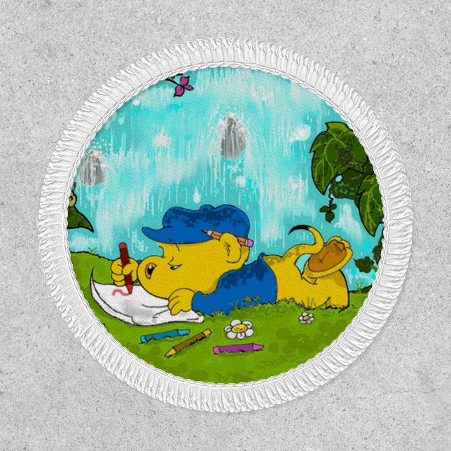 Ferald Drawing By The Waterfall Patch (Front)