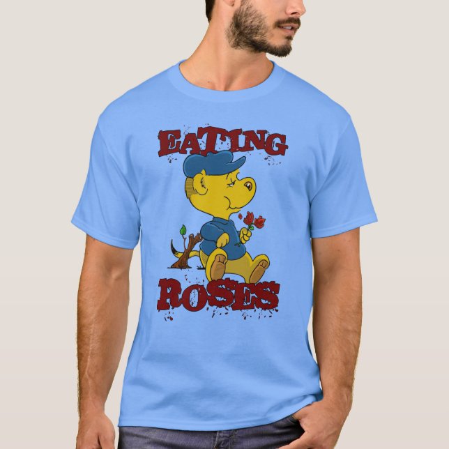 Ferald Eating Roses T-Shirt (Front)