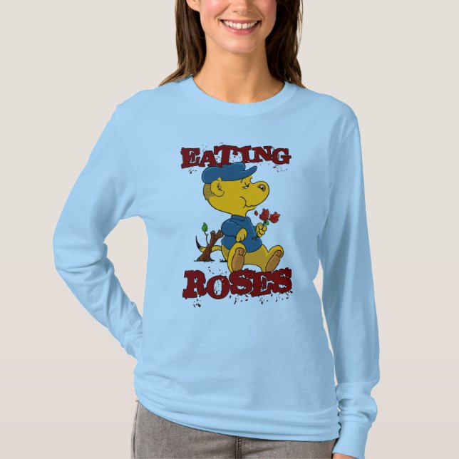 Ferald Eating Roses T-Shirt (Front)