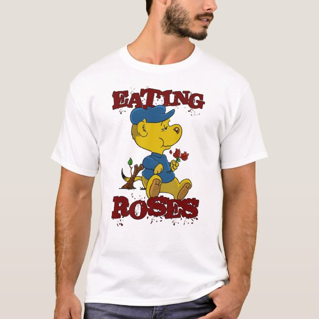 Ferald Eating Roses T-Shirt (Front)