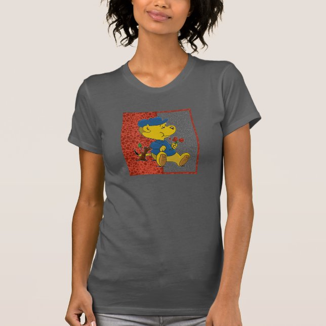 Ferald Eating Roses T-Shirt (Front)