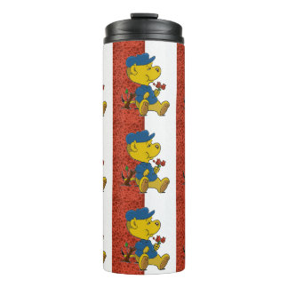 Ferald Eating Roses Thermal Tumbler