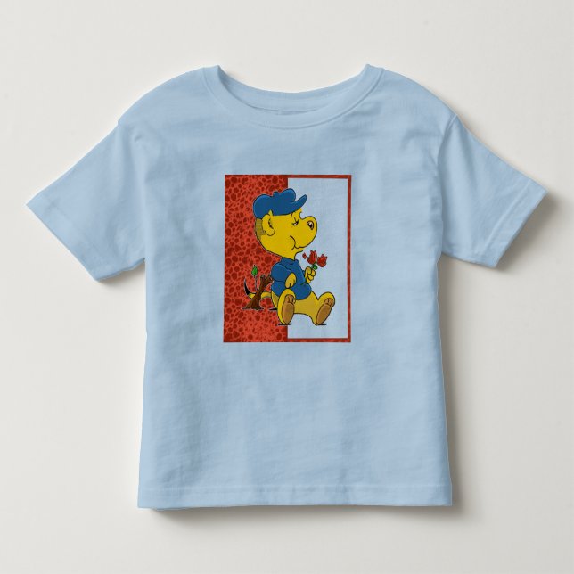 Ferald Eating Roses Toddler T-shirt (Front)