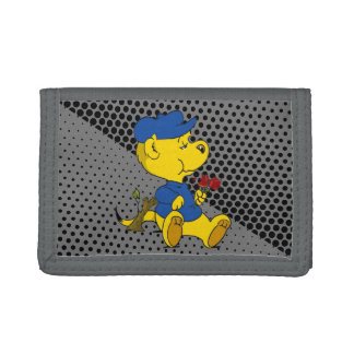 Ferald Eating Roses Trifold Wallet