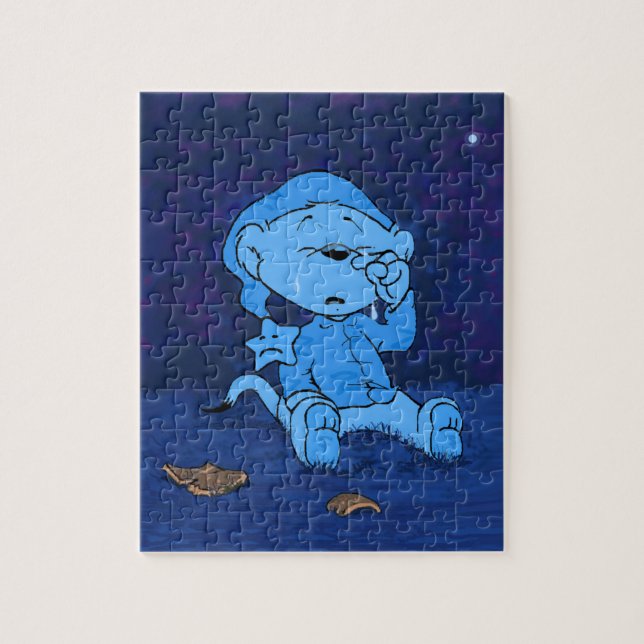 Ferald Feeling Blue Jigsaw Puzzle (Vertical)