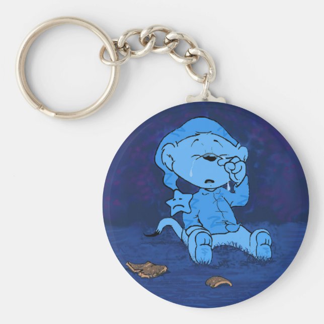 Ferald Feeling Blue Keychain (Front)