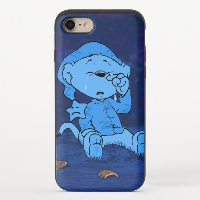 Ferald Feeling Blue Uncommon iPhone Case (Back)