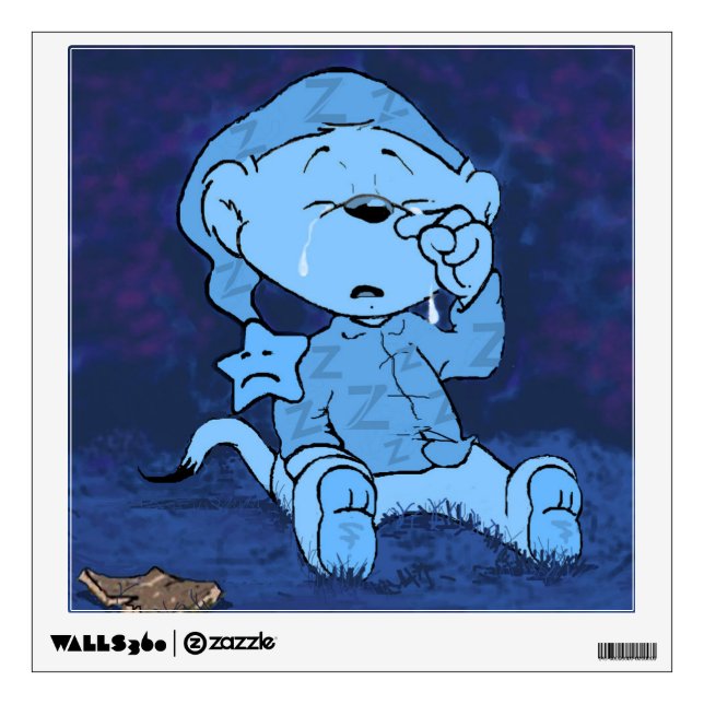 Ferald Feeling Blue Wall Decal (Front)