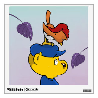 Ferald | Ferret Meets Whippoorwill Wall Sticker