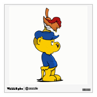 Ferald | Ferret Meets Whippoorwill Wall Sticker