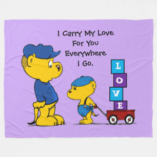 Ferald fleece blanket