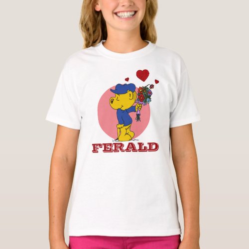 Ferald  Hearts and Flowers T_Shirt