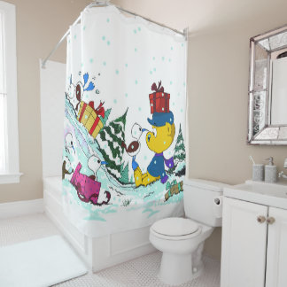 Ferald Holiday Shower Curtain
