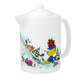 Ferald Holiday Teapot