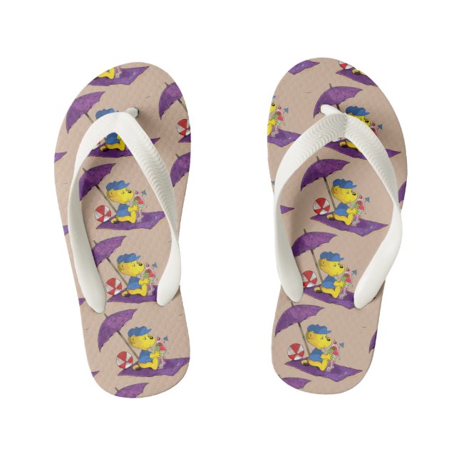 Ferald Kid's Flip Flops (Footbed)