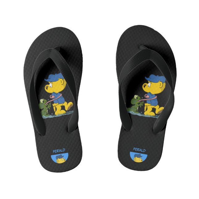 Ferald Kid's Flip Flops (Footbed)