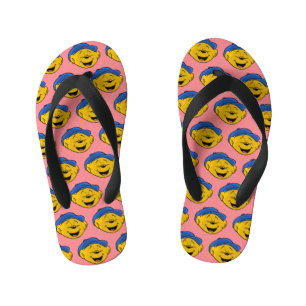 Ferald Laughing Emoji Kid's Flip Flops