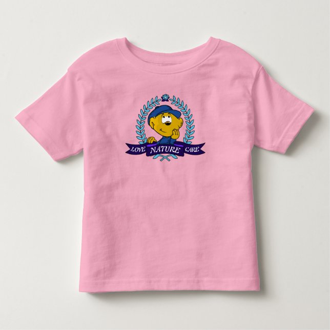 Ferald | Love Nature Care Toddler T-shirt (Front)