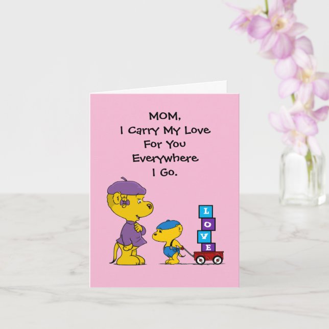 Ferald | Mother's Day Greeting Card (Orchid)