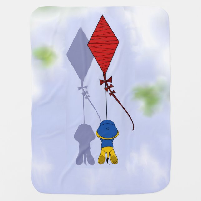 Ferald Picture Book  Baby Blanket (Front)