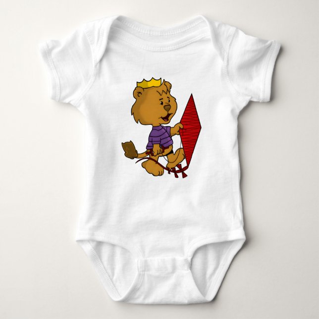 Ferald Picture Book Baby Bodysuit (Front)