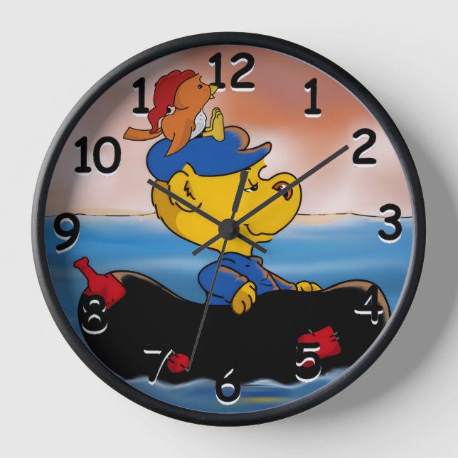 Ferald Picture Book  Clock (Front)