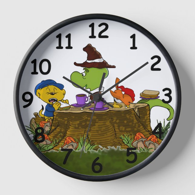 Ferald Picture Book  Clock (Front)