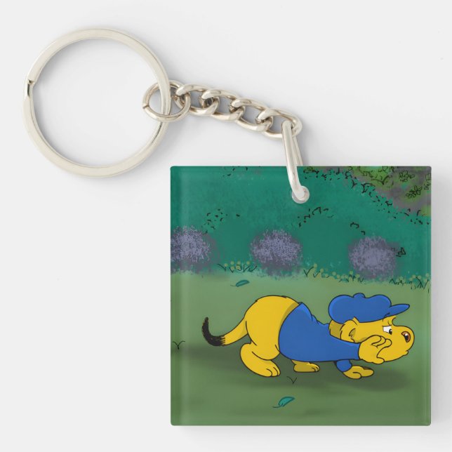 Ferald Picture Book  Keychain (Front)