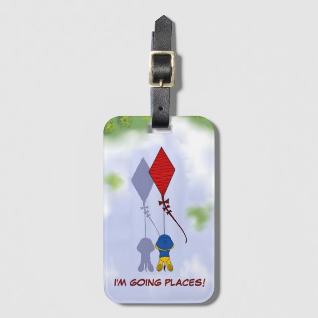 Ferald Picture Book  Luggage Tag (Front Vertical)