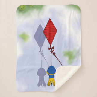 Ferald Picture Book Sherpa Blanket