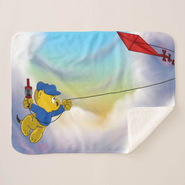Ferald Picture Book  Sherpa Blanket (Front (Horizontal))
