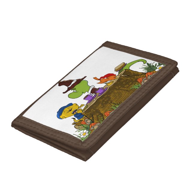 Ferald Picture Book  Trifold Wallet (Bottom)