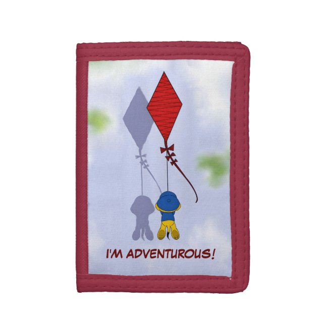 Ferald Picture Book  Trifold Wallet (Front Vertical)