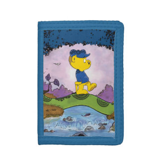 Ferald Picture Book Trifold Wallet