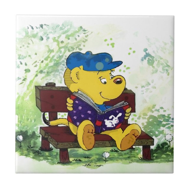 Ferald Reading Ceramic Tile (Front)