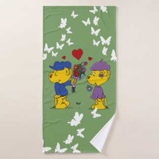 Ferald & Sahsha Ferret Bath Towel Set