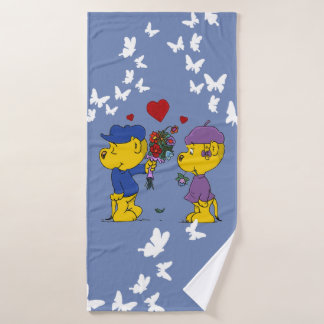 Ferald & Sahsha Ferret Bath Towel Set