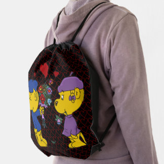 Ferald & Sahsha Ferret Drawstring Bag