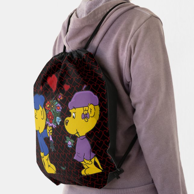 Ferald & Sahsha Ferret Drawstring Bag (Insitu)