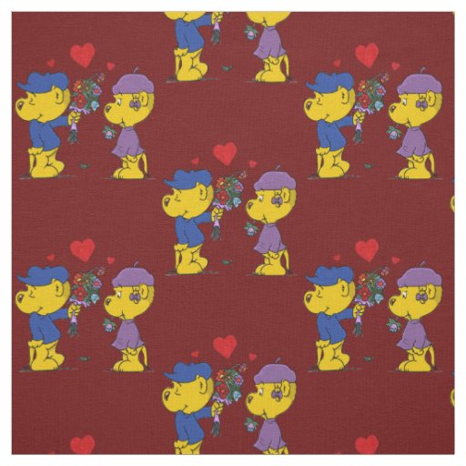 Ferald & Sahsha Ferret Fabric