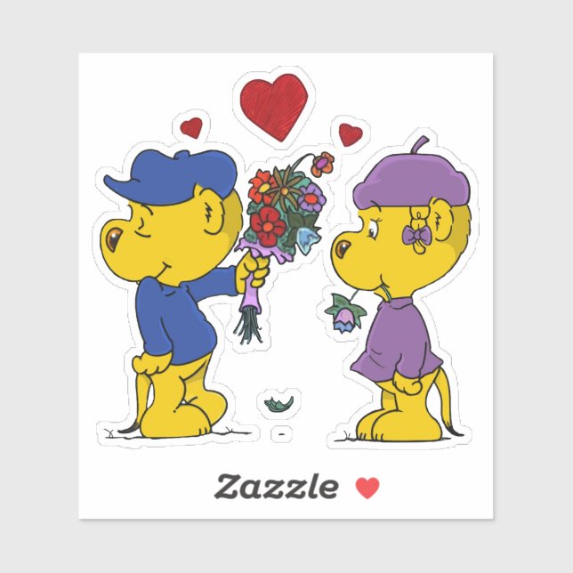 Ferald & Sahsha Ferret Sticker (Sheet)