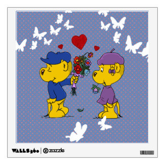 Ferald & Sahsha Ferret Wall Decal