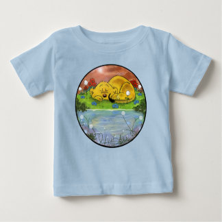 Ferald Sleeping By The Sunflowers Baby T-Shirt