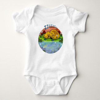 Ferald | Sleeping Ferret Baby Bodysuit