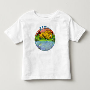 Ferald Sleeping Ferret Toddler T-shirt
