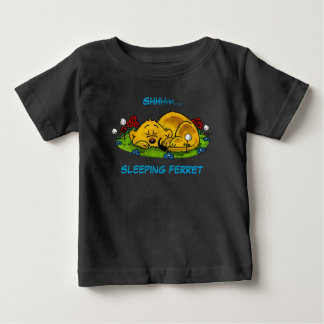 Ferald | Sleeping Ferret Tote Bag Baby T-Shirt