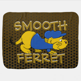 Ferald | Smooth Ferret Baby Blanket